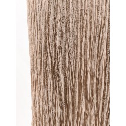 Wrinkled viscose skirt