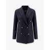 Berry virgin wool blazer