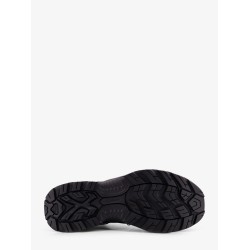 Leather and nylon sneakers