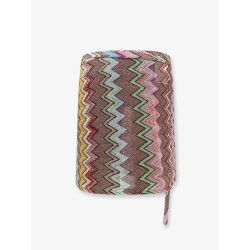 Lurex skirt with iconic multicolor motif