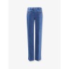 Cotton jeans with iconic frontal Horsebits