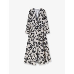 Mxmcamino printed cotton dress