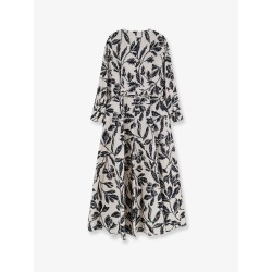 Mxmcamino printed cotton dress