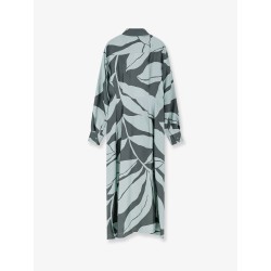 Mxmrobinia printed silk dress