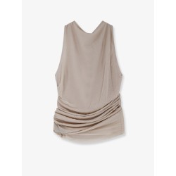 Irina extra-fine cotton crêpe top