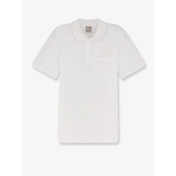 Cotton polo shirt with embroidered logo