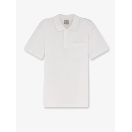 Cotton polo shirt with embroidered logo