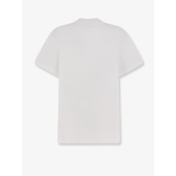 Cotton polo shirt with embroidered logo