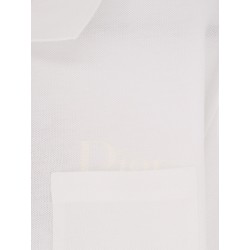 Cotton polo shirt with embroidered logo