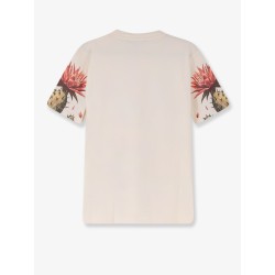 Cotton t-shirt with frontal logo print