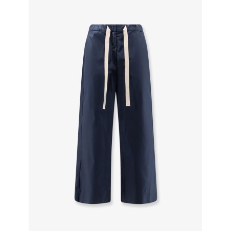 Smmargento distressed cotton trousers