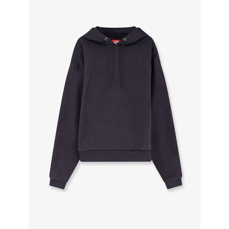 Cotton sweatshirt with hood