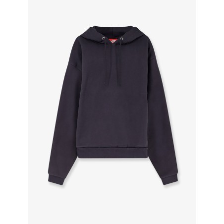 Cotton sweatshirt with hood