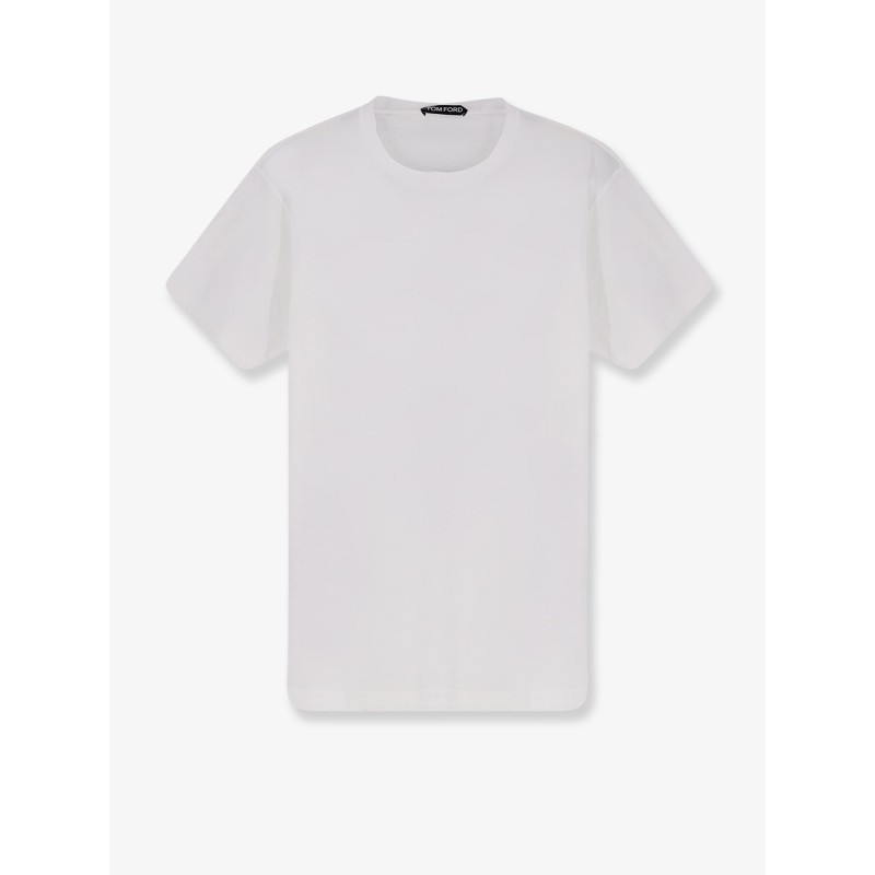 Cotton and silk t-shirt