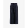 Loose fit cotton trousers