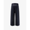 Loose fit cotton trousers