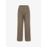 Wool blend trousers