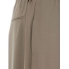 Wool blend trousers