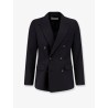 Tailored wool blend blazer