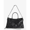 Le City Bag L leather shoulder strap with metal details