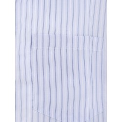 Lyocell shirt with striped motif