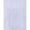 Lyocell shirt with striped motif