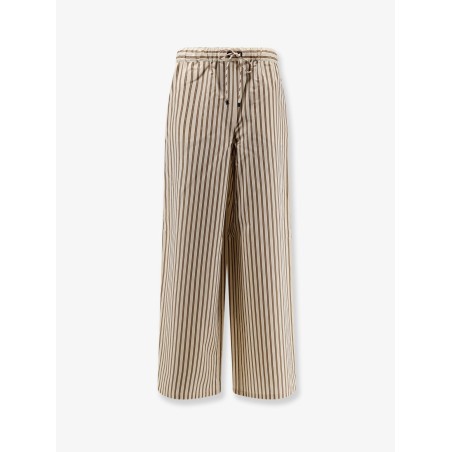 Mxmordine cotton and silk trousers
