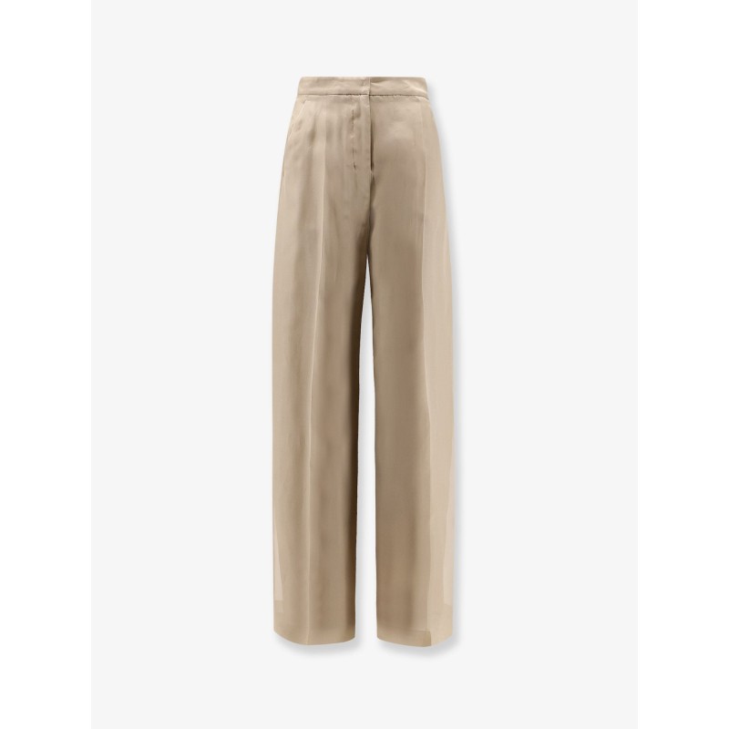 Mxeolivi silk trousers