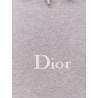 Cotton sweatshirt with embroidered logo