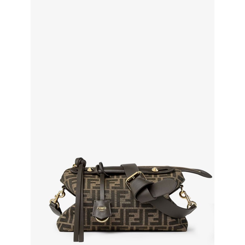 By The Way Soft Medium FF jacquard fabric crossbody bag