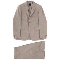 TWO-PIECE WOOL DRESS