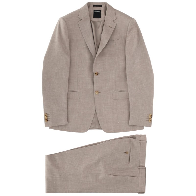 TWO-PIECE WOOL DRESS