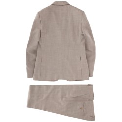 TWO-PIECE WOOL DRESS