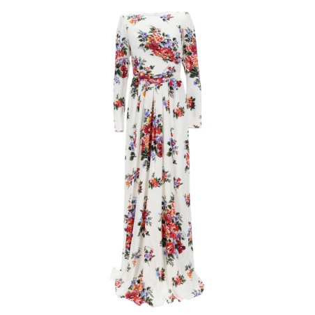 LONG DRESS WITH FLORAL PRINT