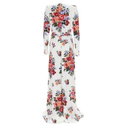 LONG DRESS WITH FLORAL PRINT