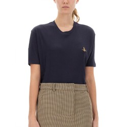 T-SHIRT WITH ORB EMBROIDERY