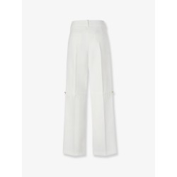 Technical canvas trousers