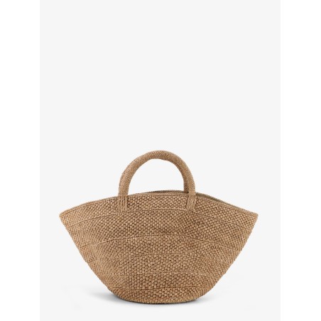 Ela raffia handbag