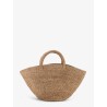 Ela raffia handbag