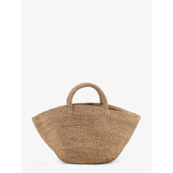 Ela raffia handbag