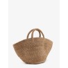 Ela raffia handbag