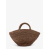 Ela raffia handbag