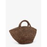 Ela raffia handbag