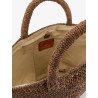 Ela raffia handbag
