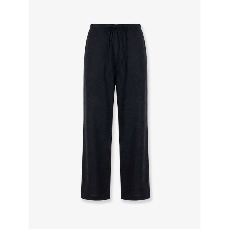 Wool blend trousers