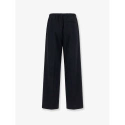 Wool blend trousers