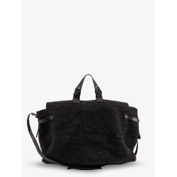 Alpha Raffia Shoulder Bag
