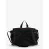 Alpha Raffia Shoulder Bag