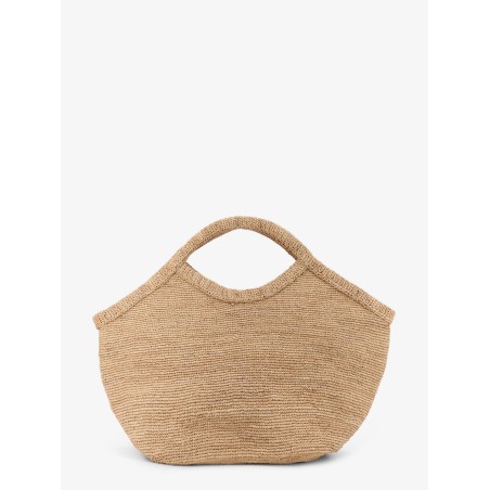 Pure raffia shoulder bag