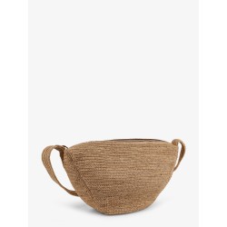 Luna raffia crossbody bag